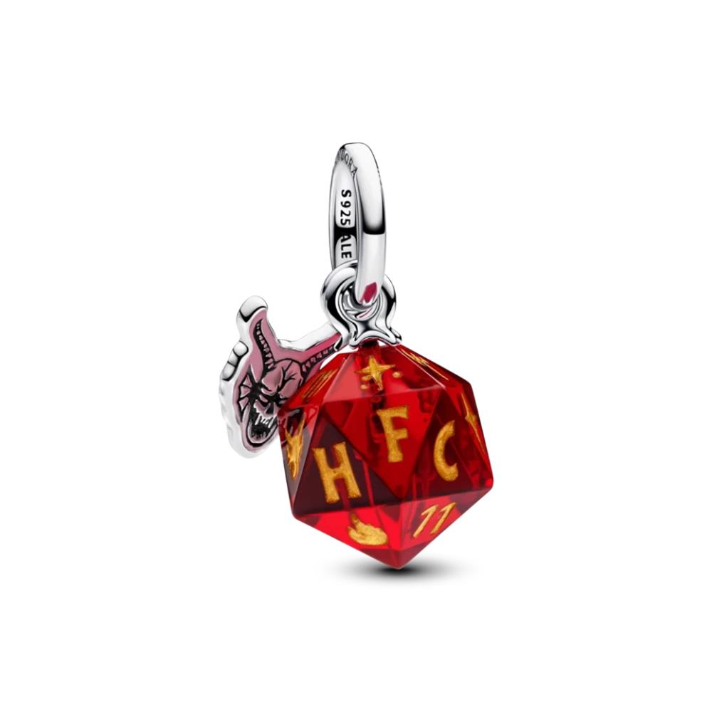 Charm Pandora x Stranger Things, Pendente Dado Hellfire Club