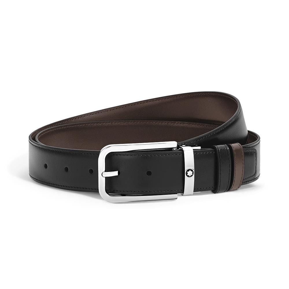 Cintura Montblanc Meisterstück Reversibile 35 mm in Pelle