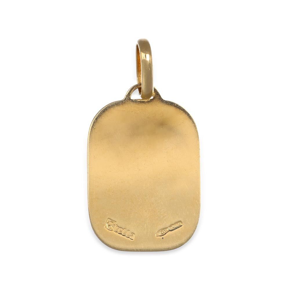 Ciondolo Angelo In Oro Giallo 18 Kt