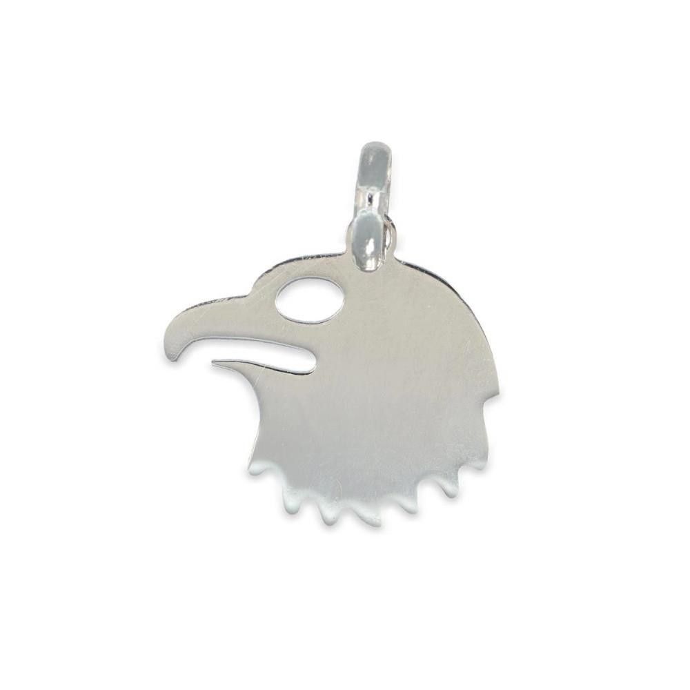 Ciondolo Aquila Lazio In Oro Bianco 18 Kt