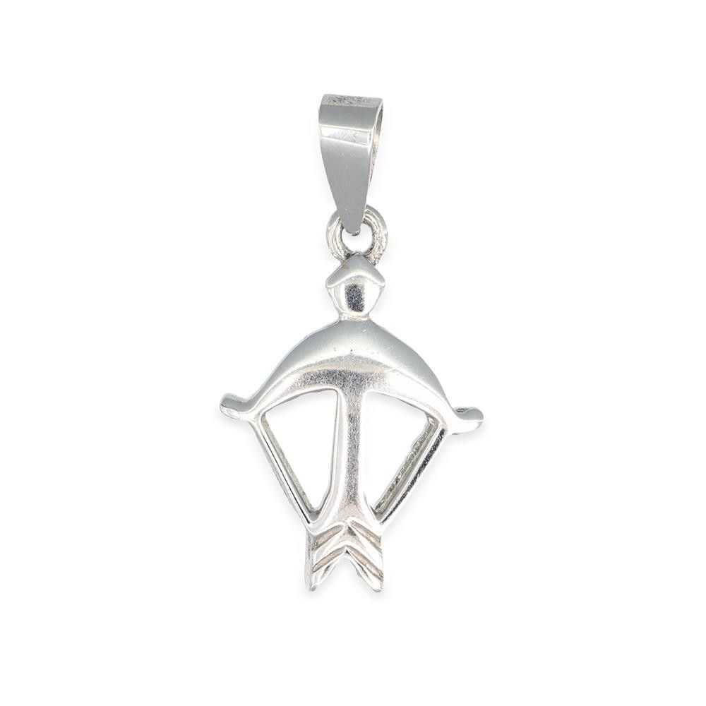 Ciondolo Balestra in Oro Bianco 18 Kt