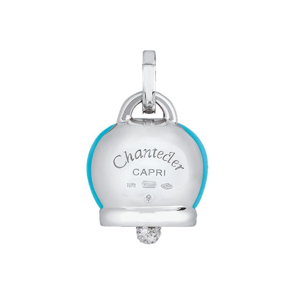 Ciondolo Chantecler Campanella Oro KT 18 Turchese