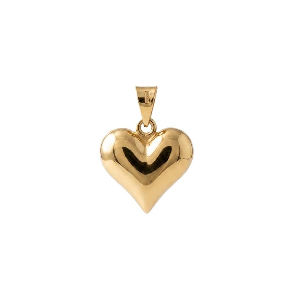 Ciondolo Cuore in Oro Giallo 18 Kt