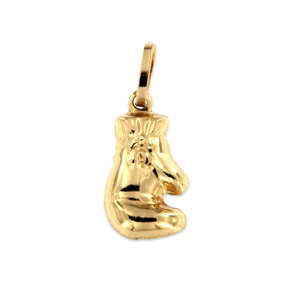 Ciondolo Guantone Boxe in Oro 18Kt