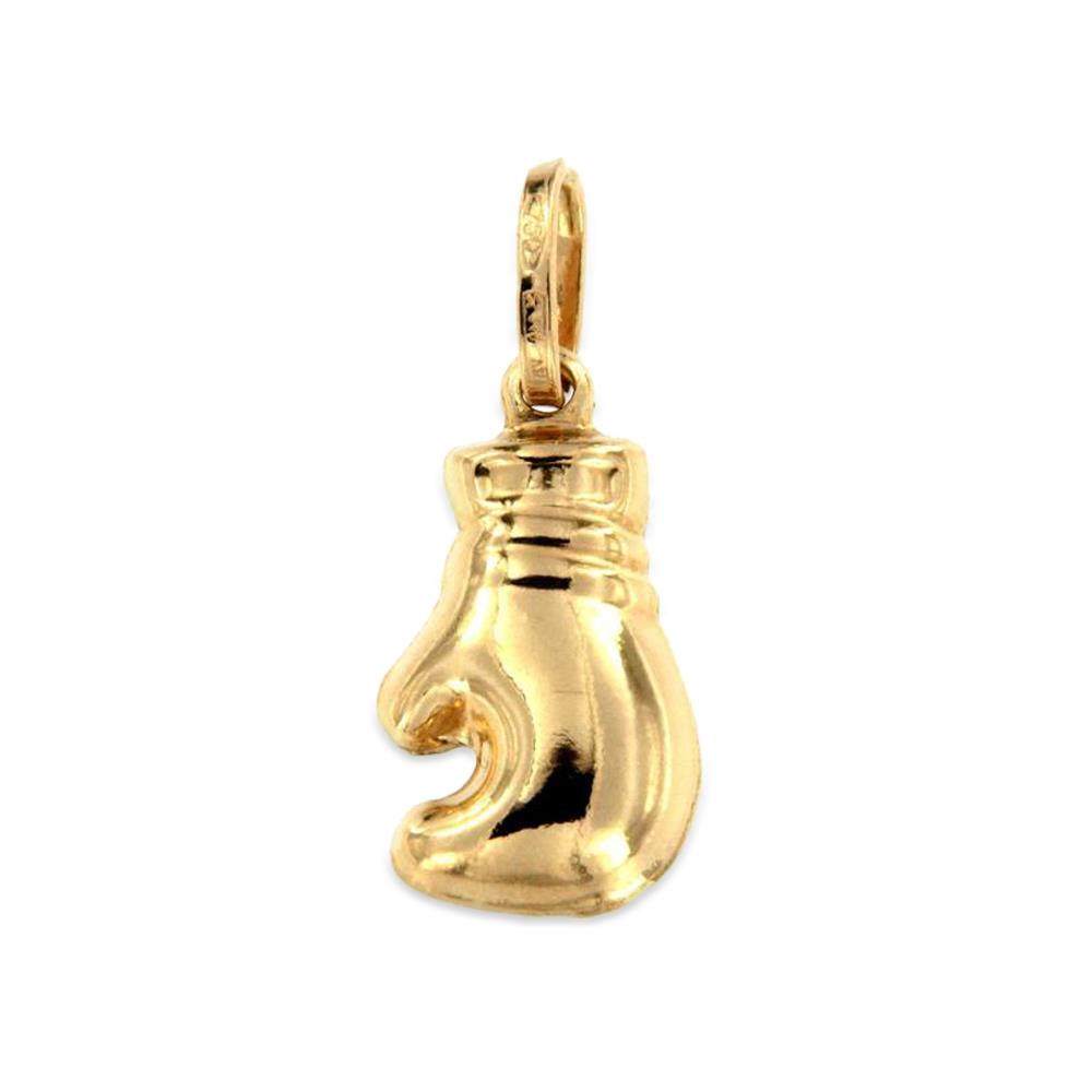 Ciondolo Guantone Boxe in Oro 18Kt