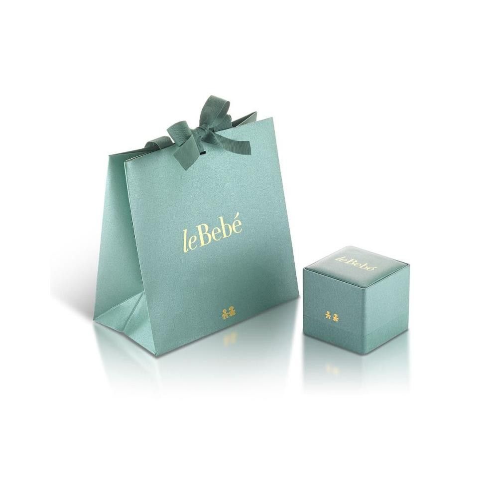 Ciondolo Le Bebè I Tesorini Mini con sagoma bimbo in oro giallo