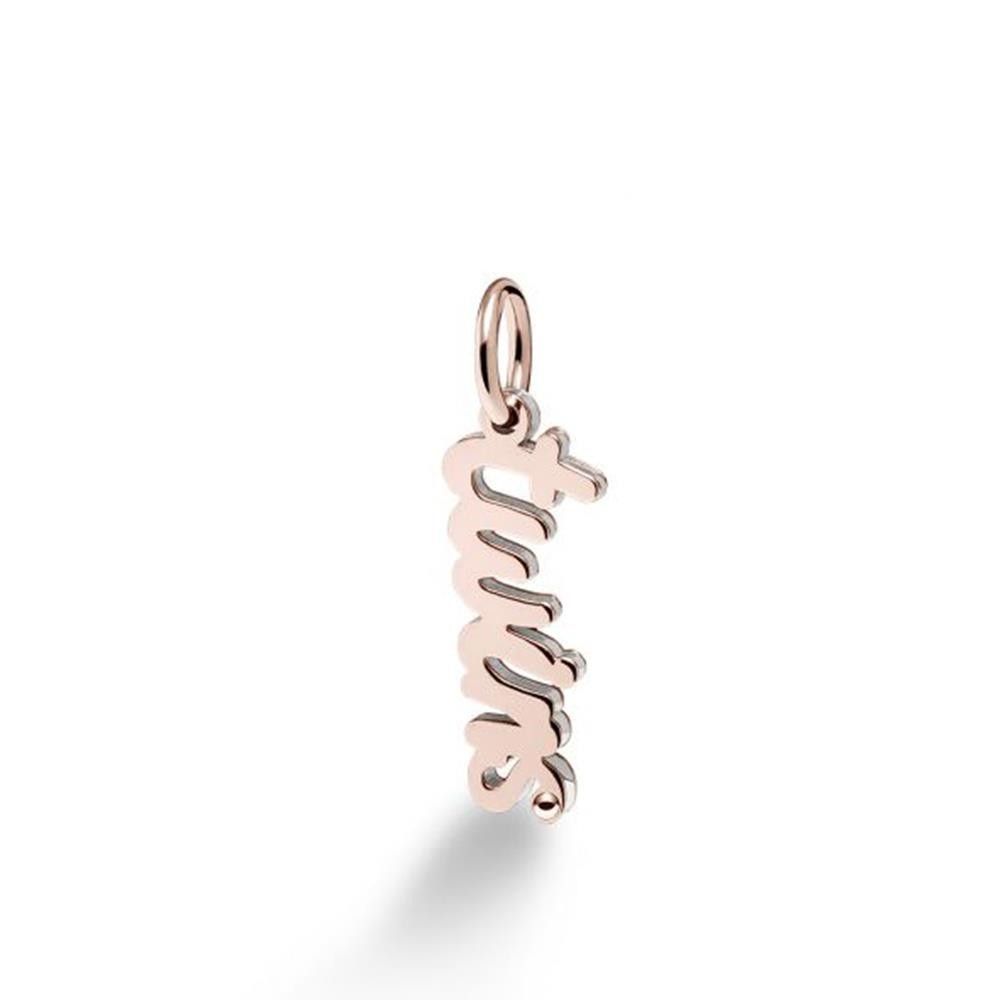 Collana Cheerleader Twins In Argento Sterling 925 – Doppio Ciondolo Ginnasta, Rosa, Per Bambine E Ragazze, Con Confezione Regalo