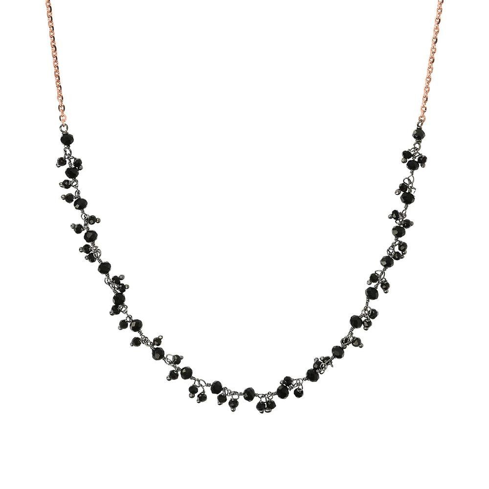 Collana Bronzallure con Pietre Naturali Pendenti