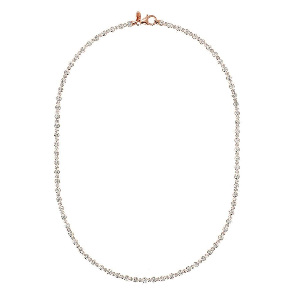 Collana Bronzallure Tennis Mista con Cubic Zirconia
