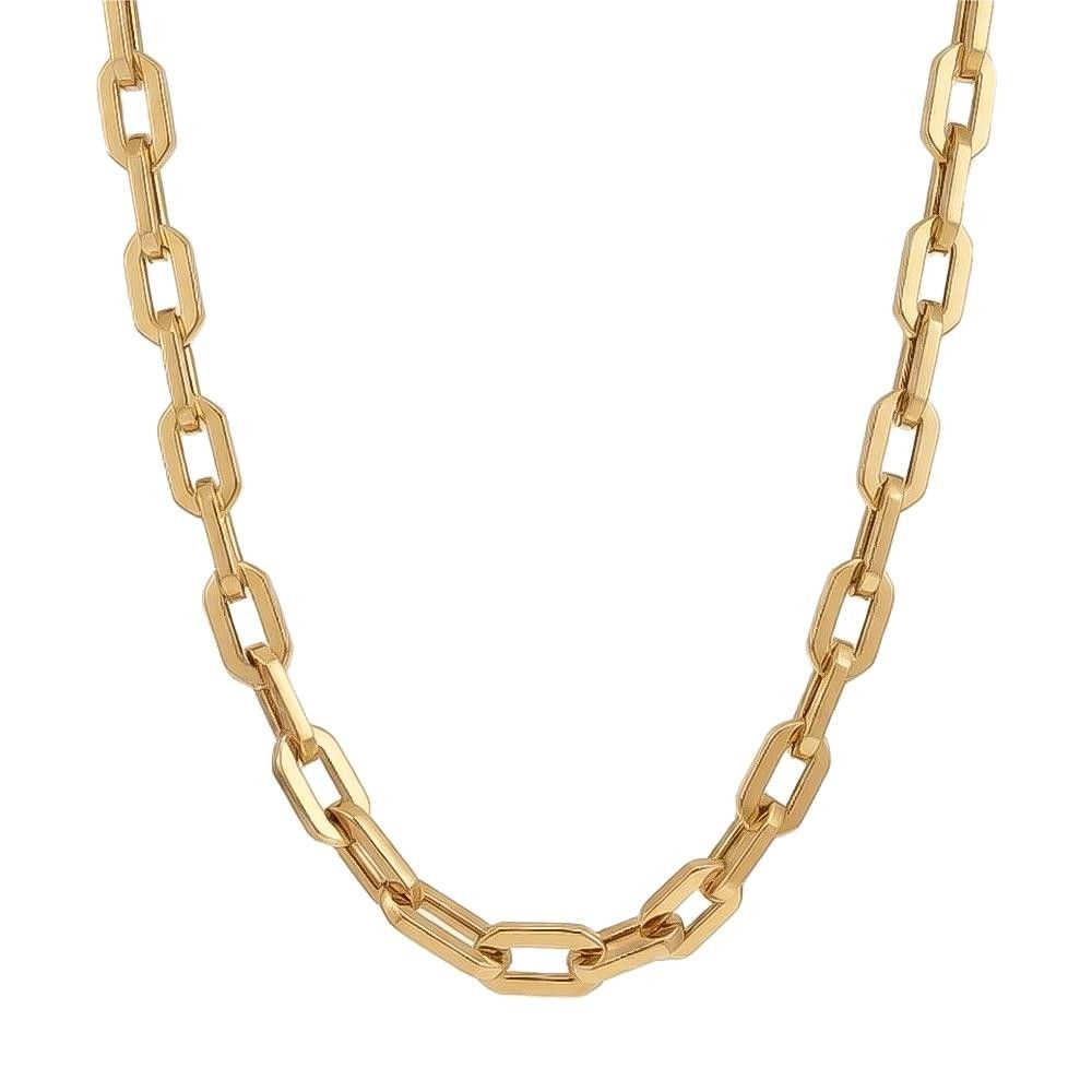 Collana Catena in Oro Giallo 18 Kt