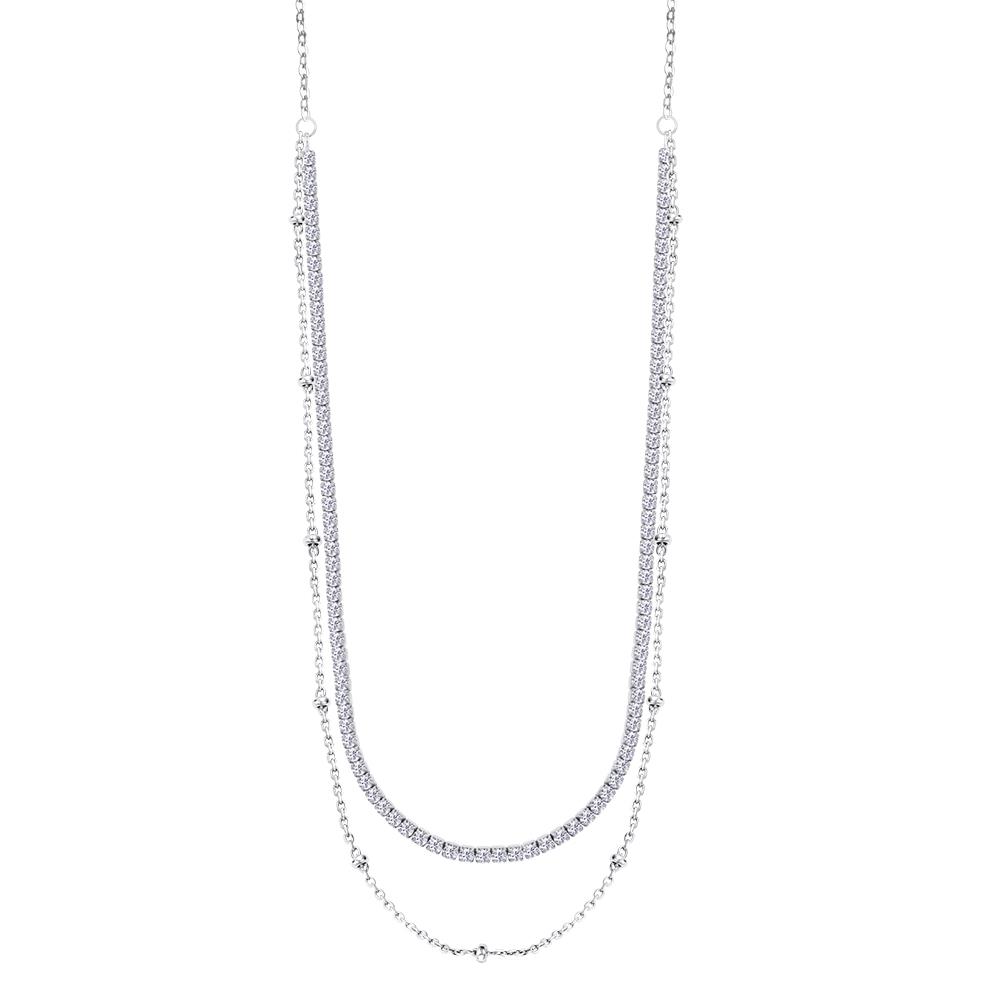 Collana Catena Lotus Silver