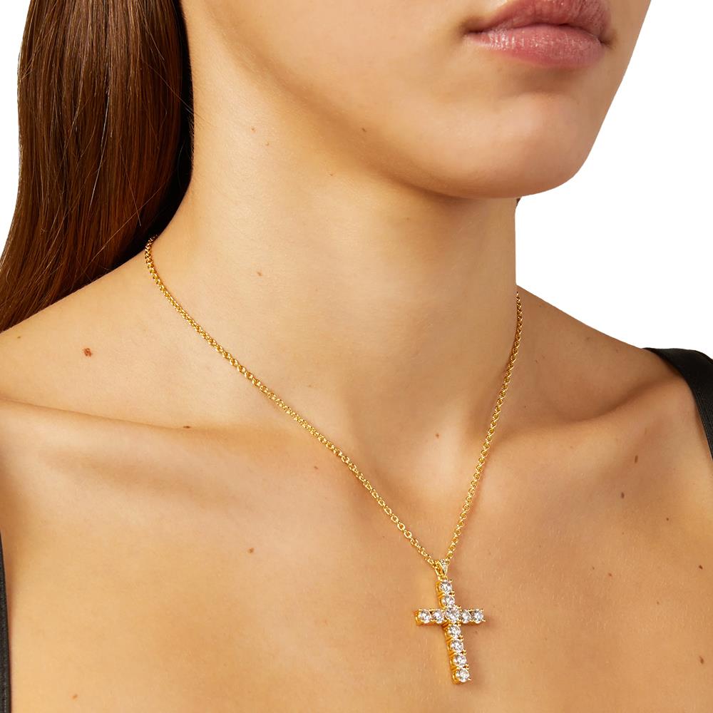 Collana Chiara Ferragni brand Pendente Bold Cross