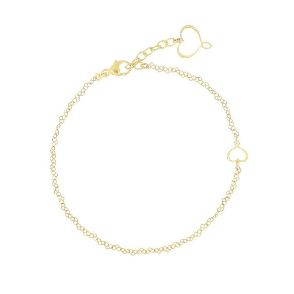 Bracciale in argento 925 con galvanica oro giallo ad alto spessore e ad alta resistenza.