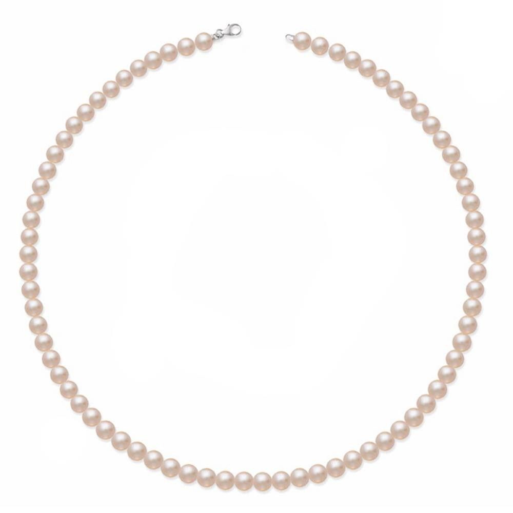 Collana di Perle Le Lune ø PERLE mm 5/5,5 Chiusura in Oro 18 Kt