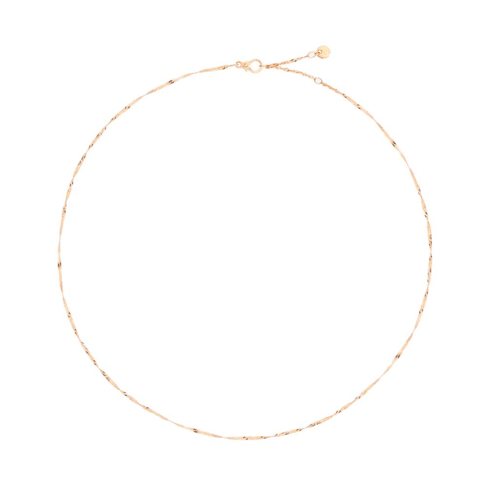 Collana Dodo Essentials In Oro Rosa 9Kt