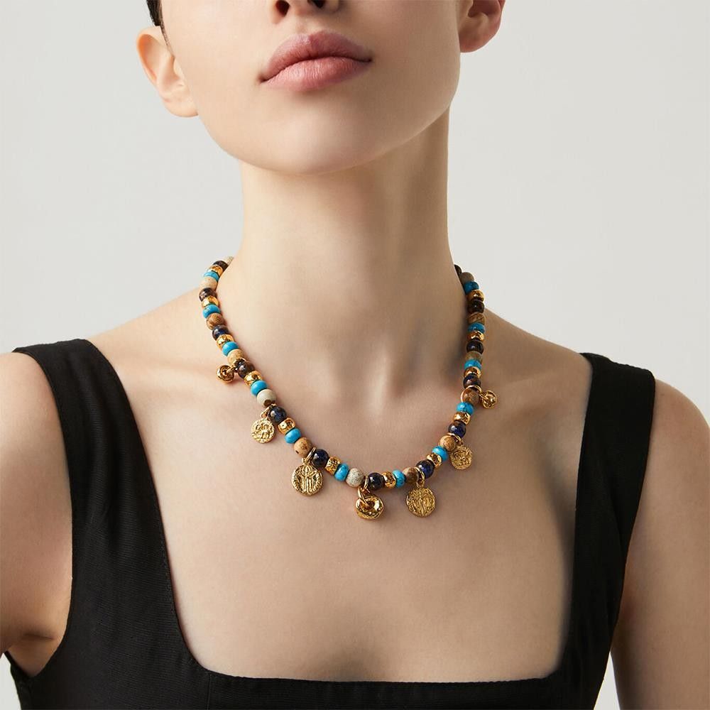 Collana Giovanni Raspini Tuareg cm 48