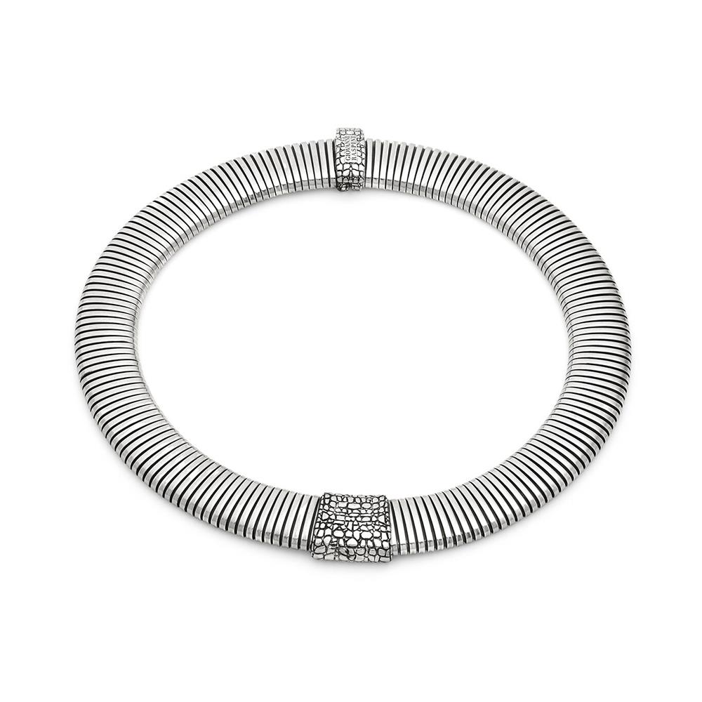 Collana Giovanni Raspini Tubogas Croco
