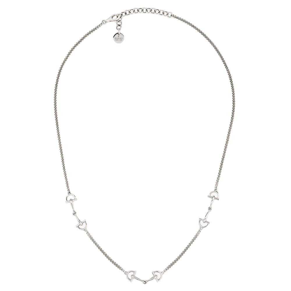 Collana Gucci Interlocking Staffa 50 cm