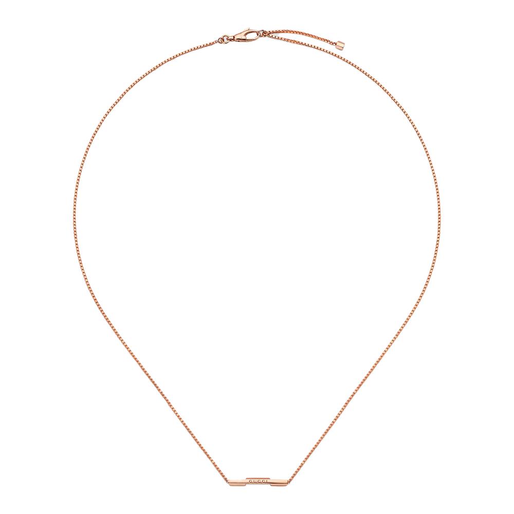 Collana Gucci Link To Love In Oro Rosa 18Kt
