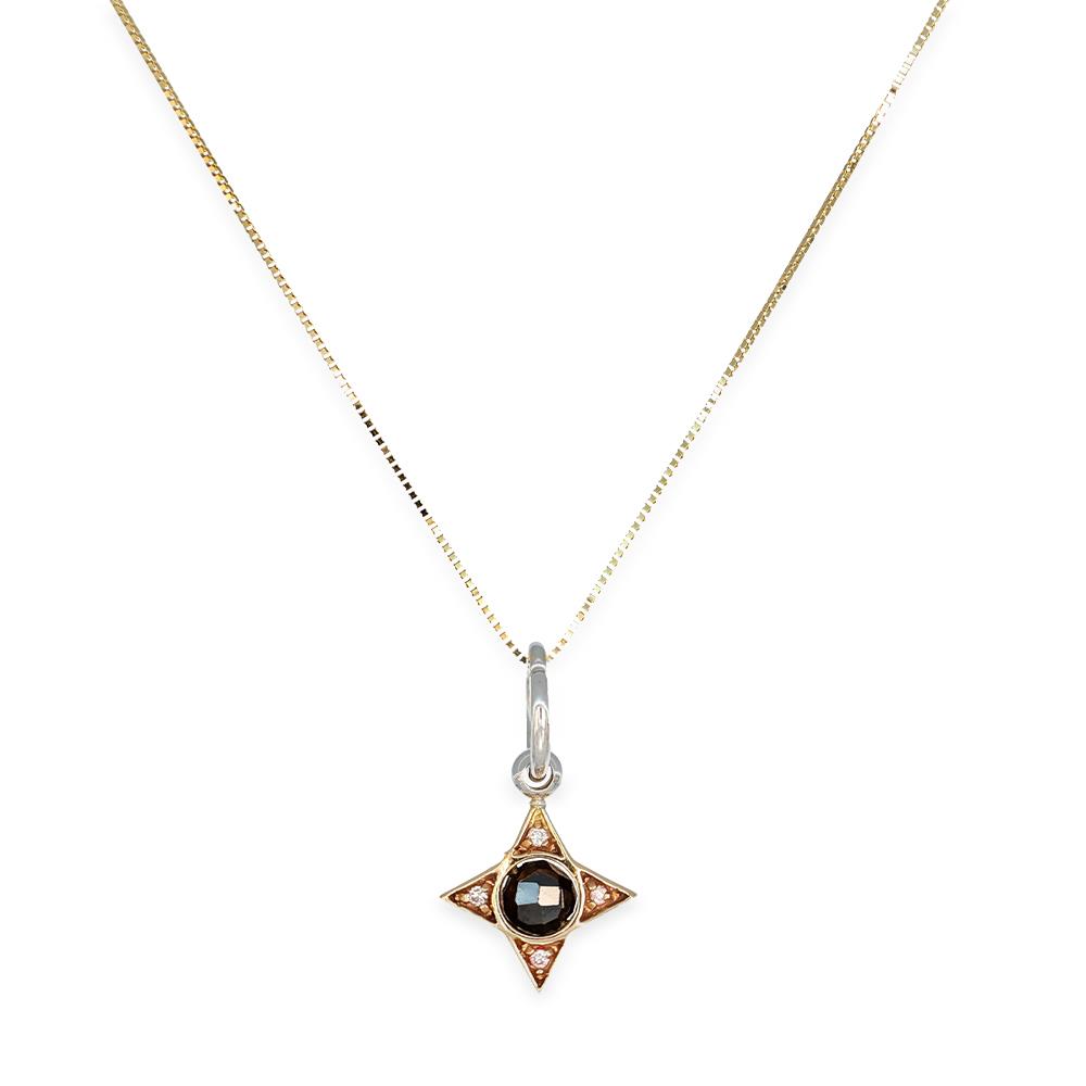 Collana in Oro 18 Kt e Cubic