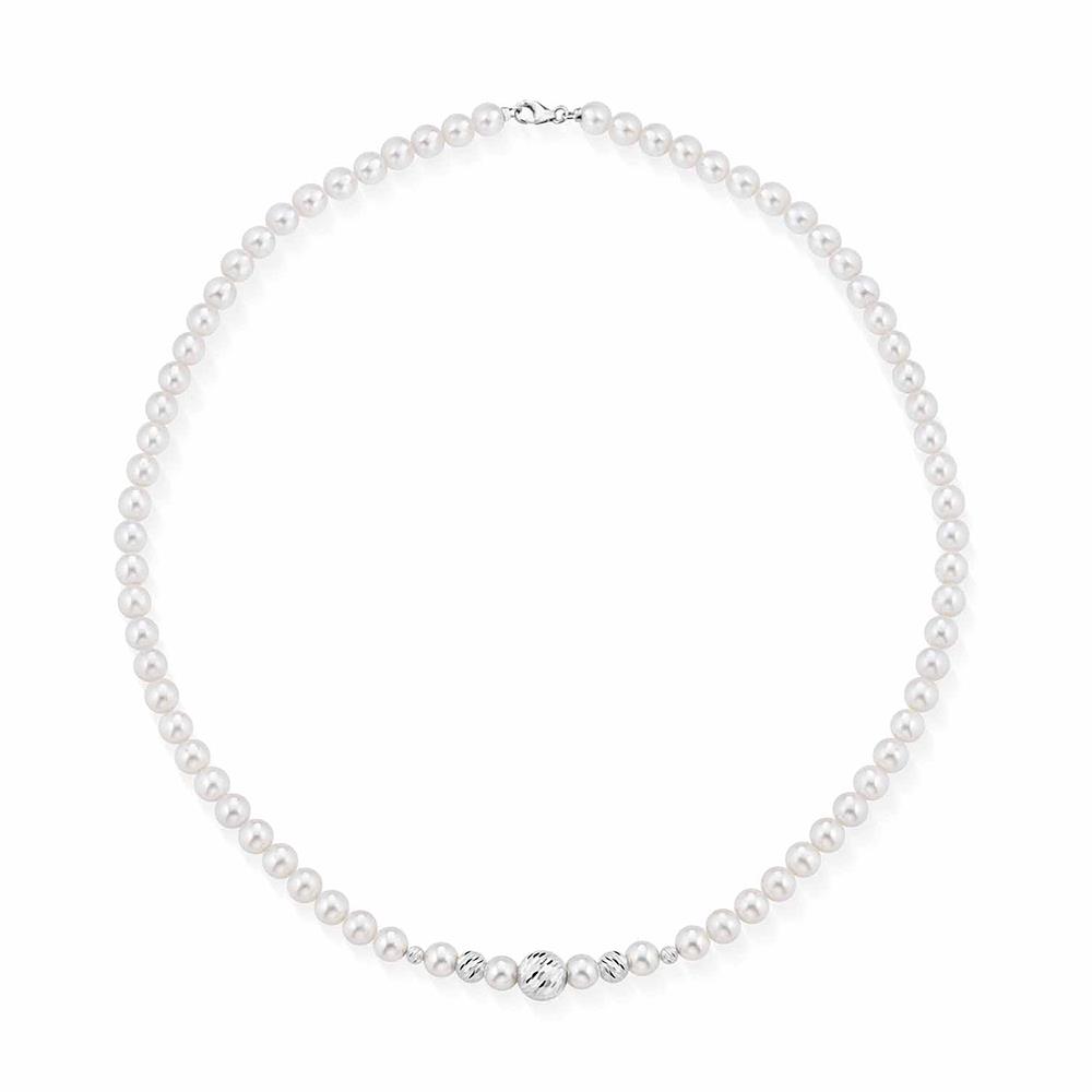 Collana Le Lune Starlight in Oro Bianco 18K