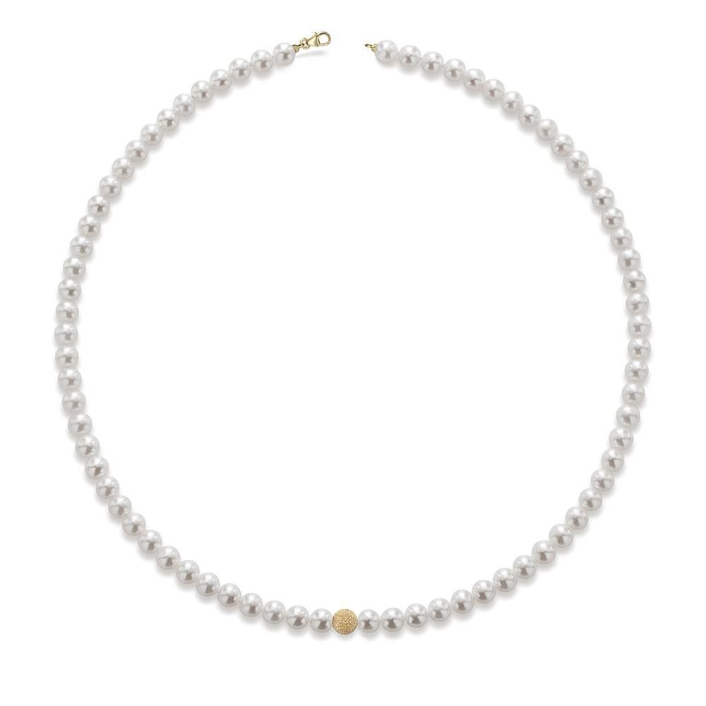 Collana Le Lune Young Con Chiusura In Oro Giallo 18Kt