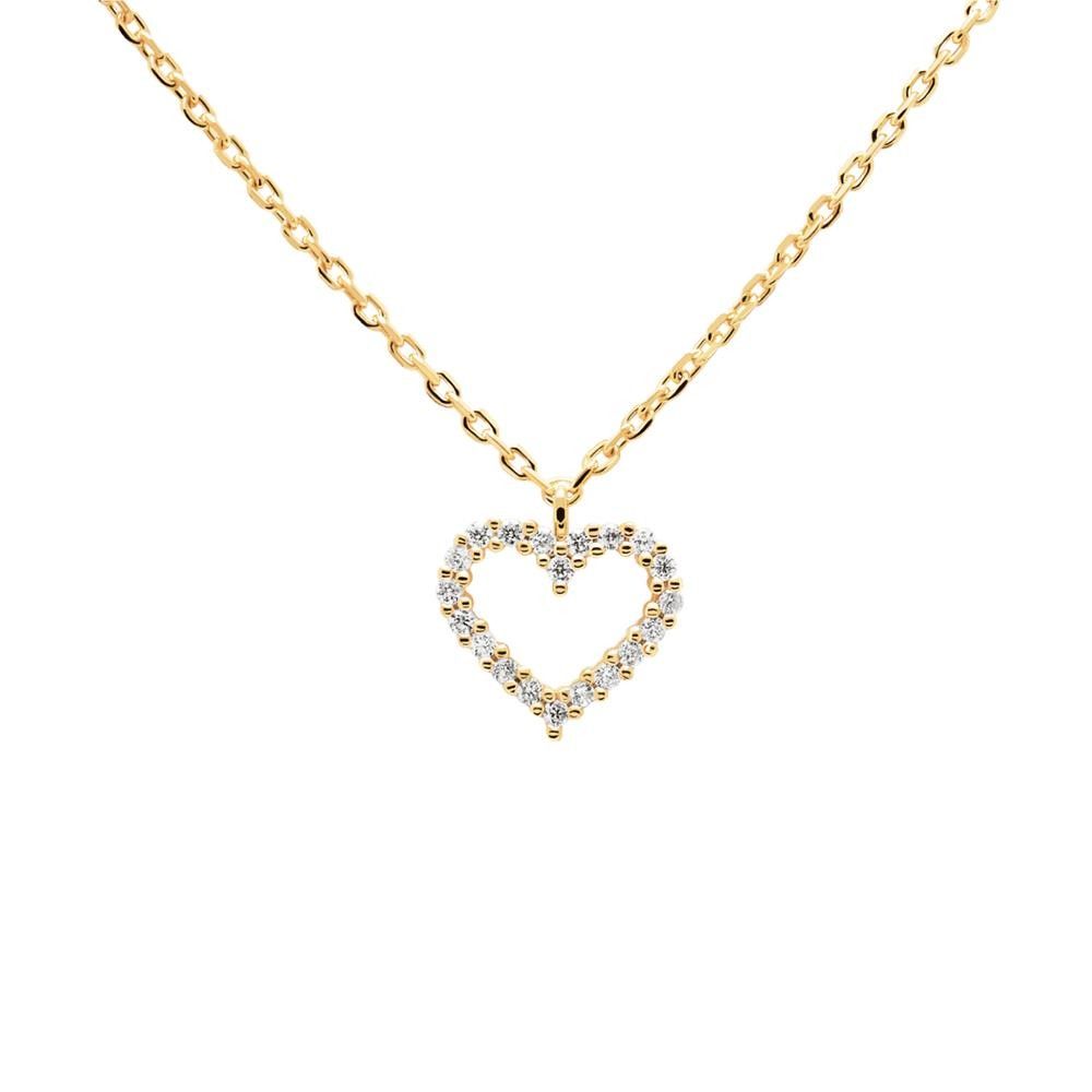 Collana PDPaola In Oro White Heart