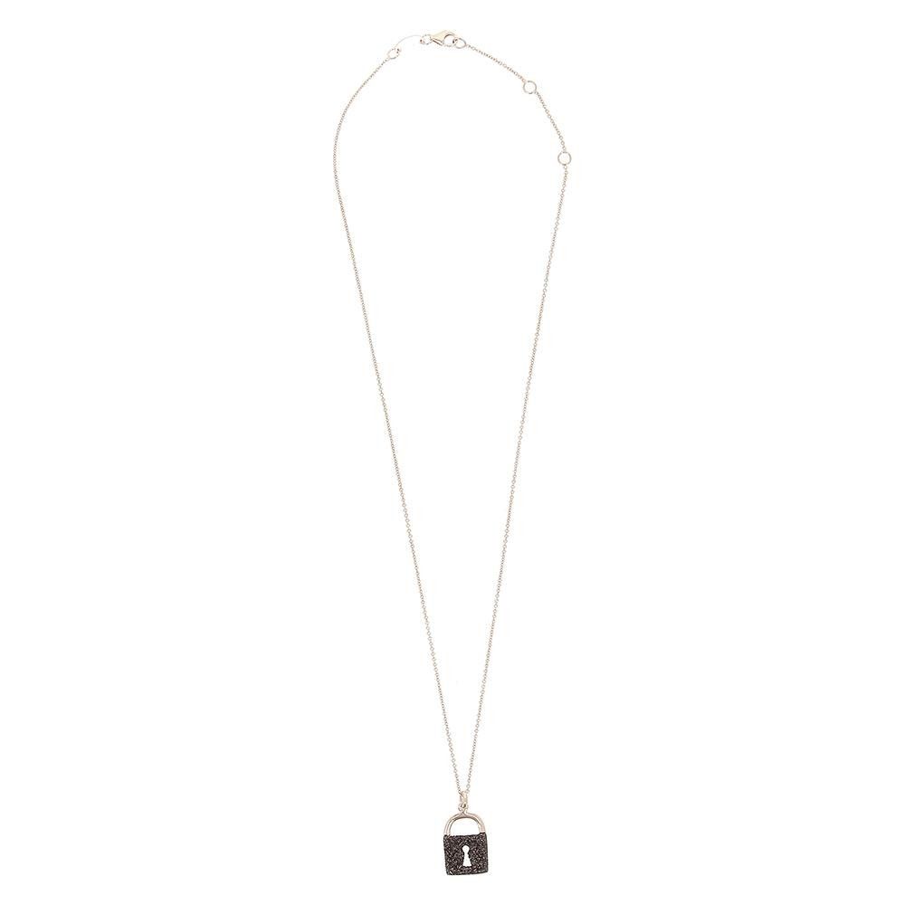 Collana Pesavento Polvere di Sogni Marrone e Argento Rosa