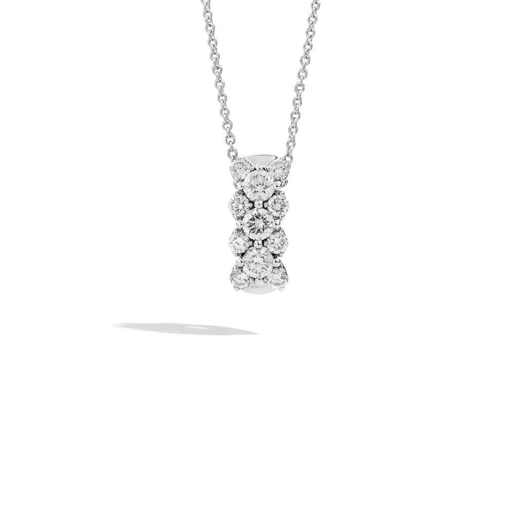 Collana Recarlo Anniversary in Oro Bianco 18 Kt 0,59 ct.