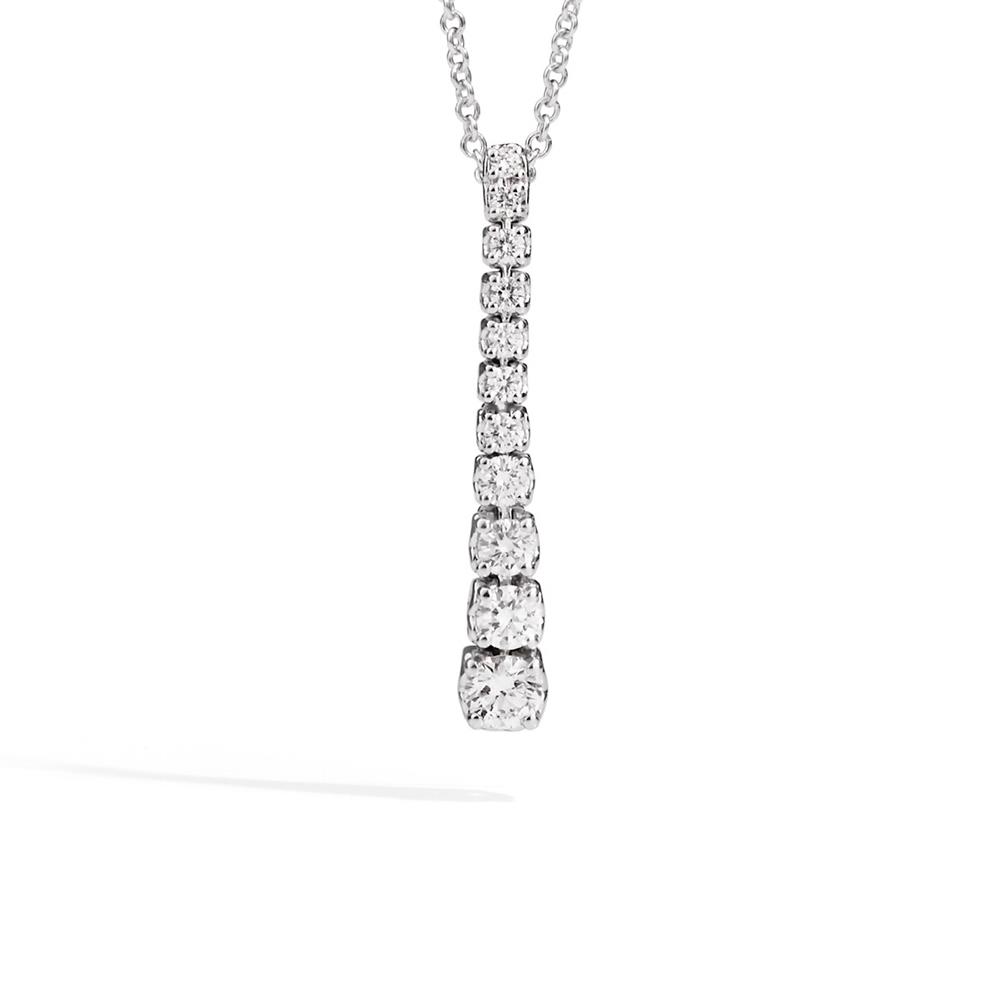 Collana Recarlo Anniversary in Oro Bianco 18 Kt 0,89 ct.