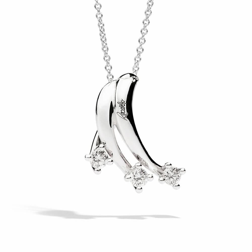 Collana Recarlo Eternity in Oro Bianco 18 Kt 0,70 ct.