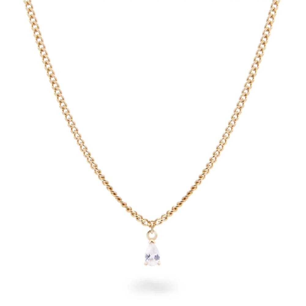 Collana Rue Des Mille Pendente Con Zircone