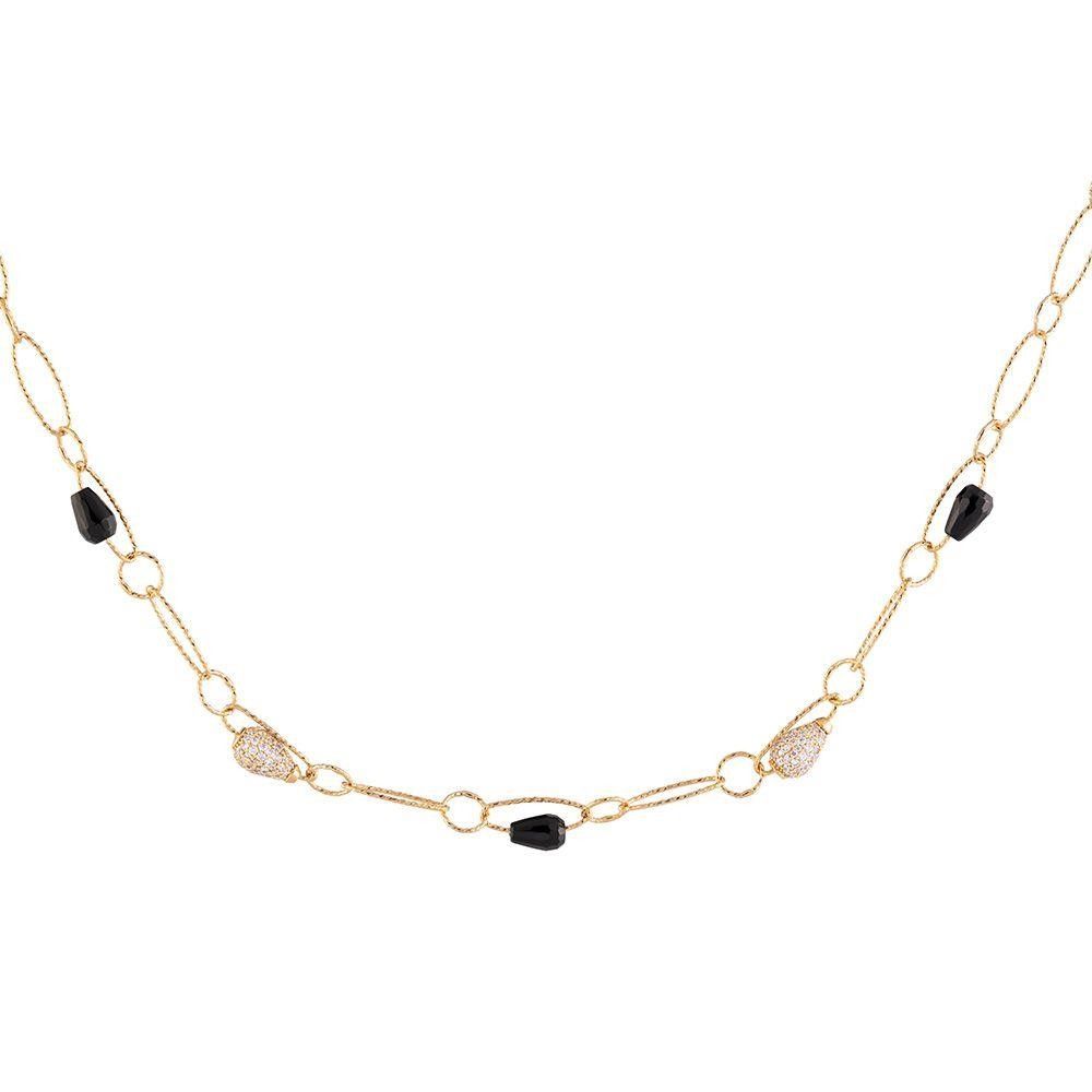 Collana Tulipe girocollo con pietre