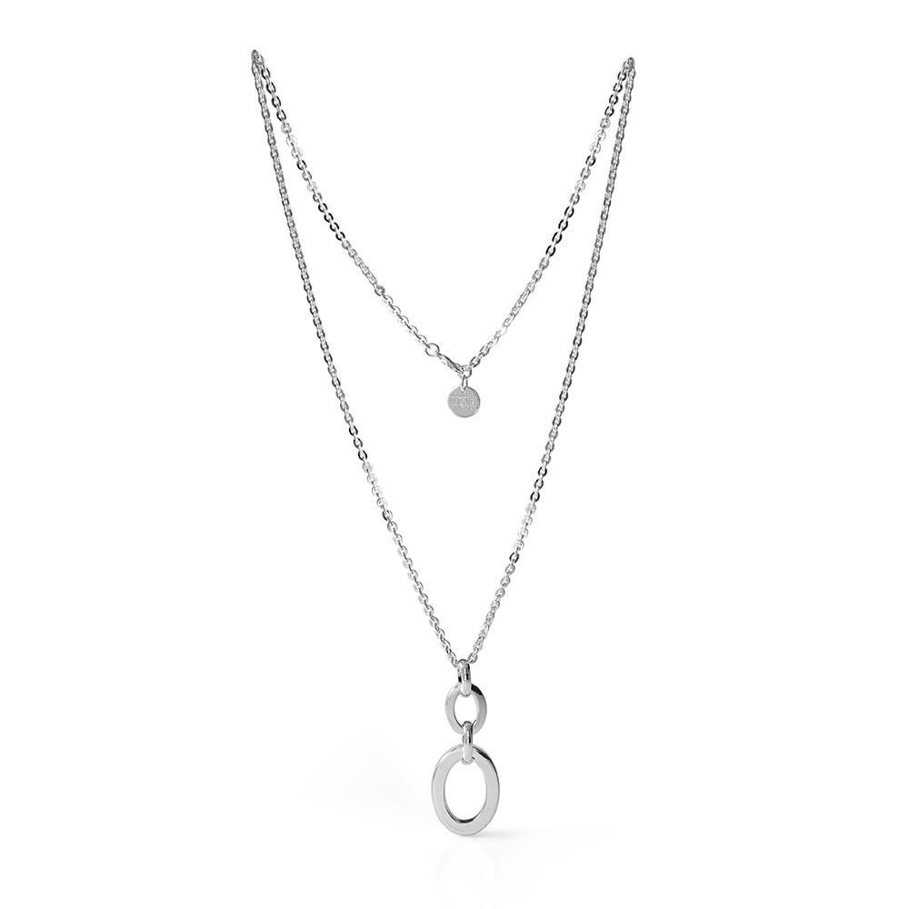 Collana Unoaerre In Bronzo Argentato