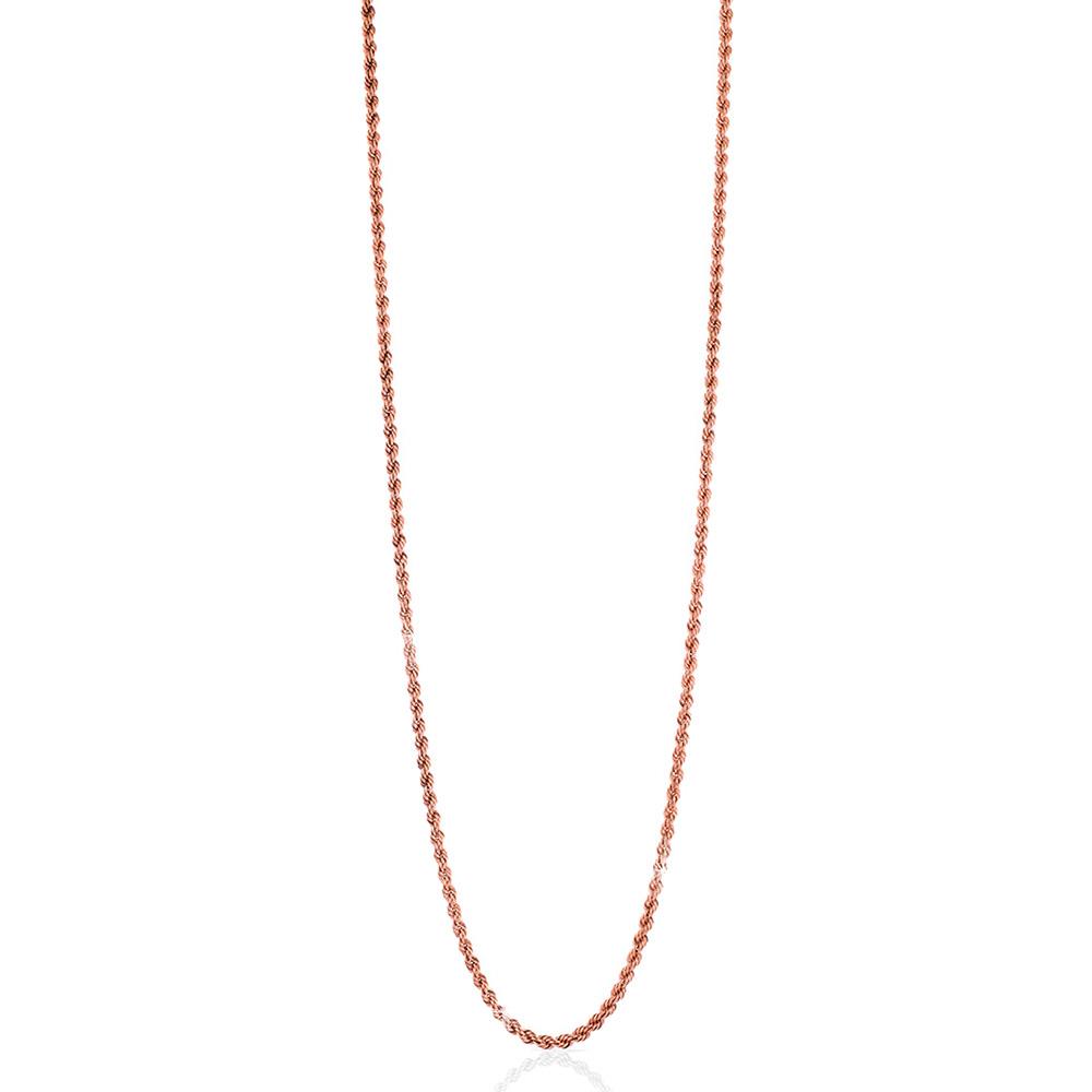 Collana Unoaerre In Bronzo Dorato Rosa