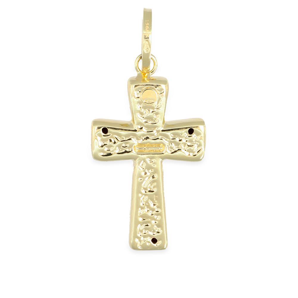 Croce in Oro Giallo 18 Kt