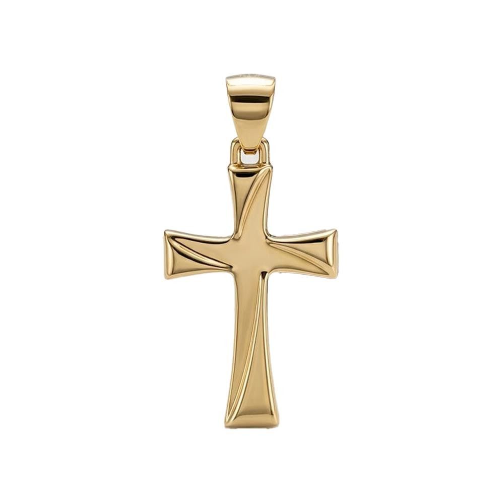 Croce in Oro Giallo 18 Kt