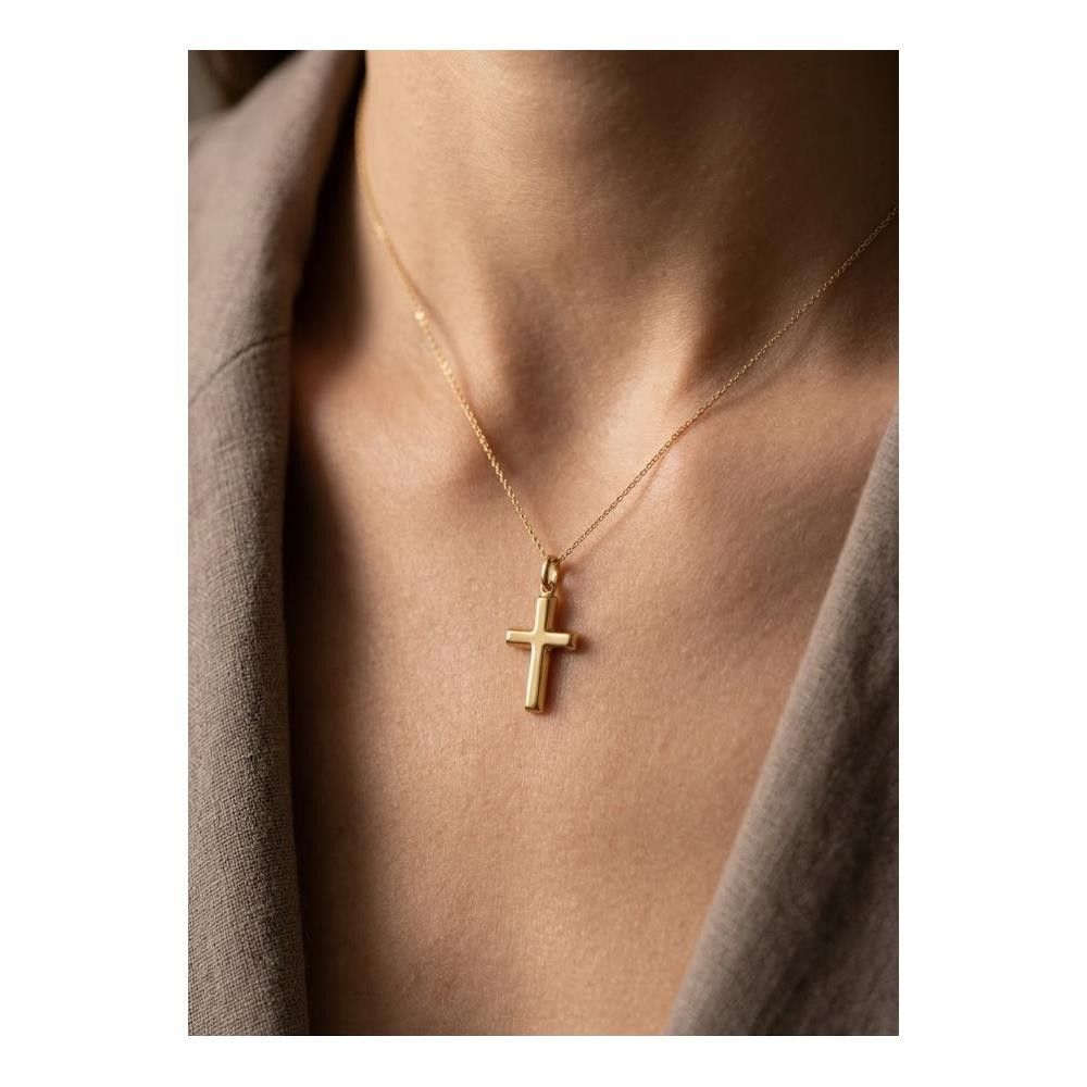 Croce in Oro Giallo 18 Kt
