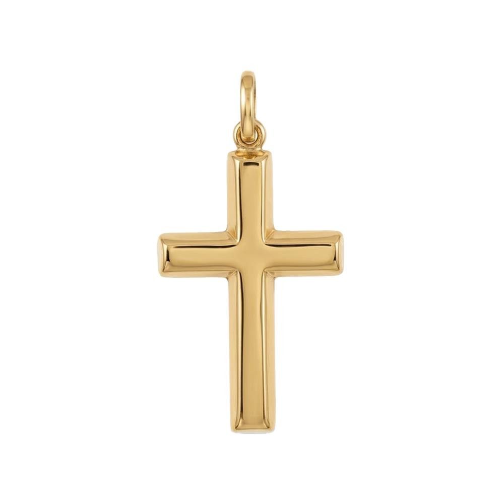 Croce in Oro Giallo 18 Kt