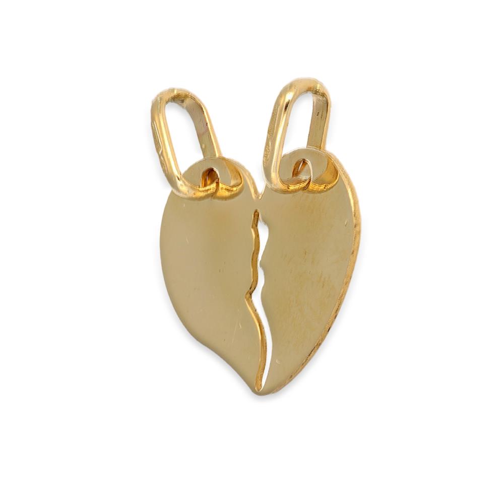 Cuore In Oro Giallo 18 Kt