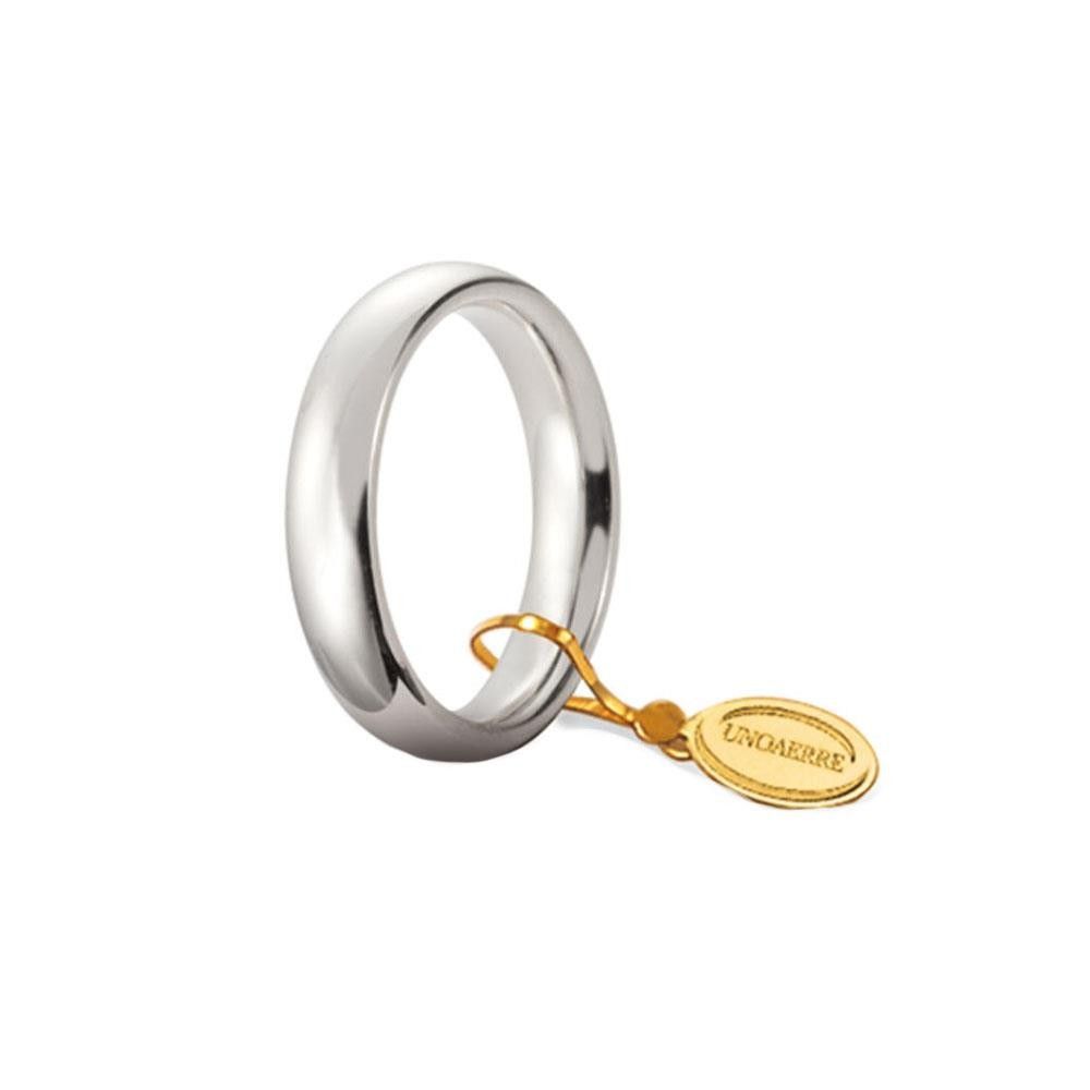 Fede Comoda In Oro Bianco 18Kt