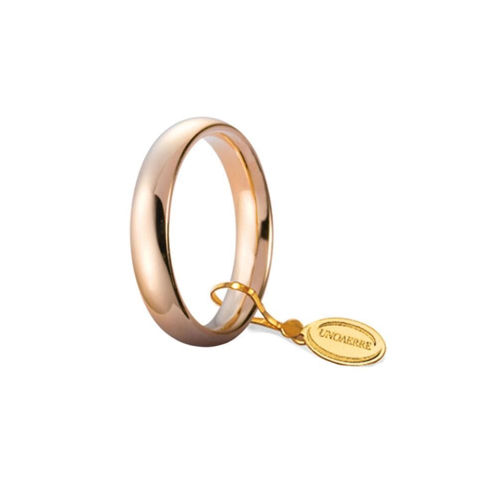 Fede Comoda In Oro Rosa 18Kt