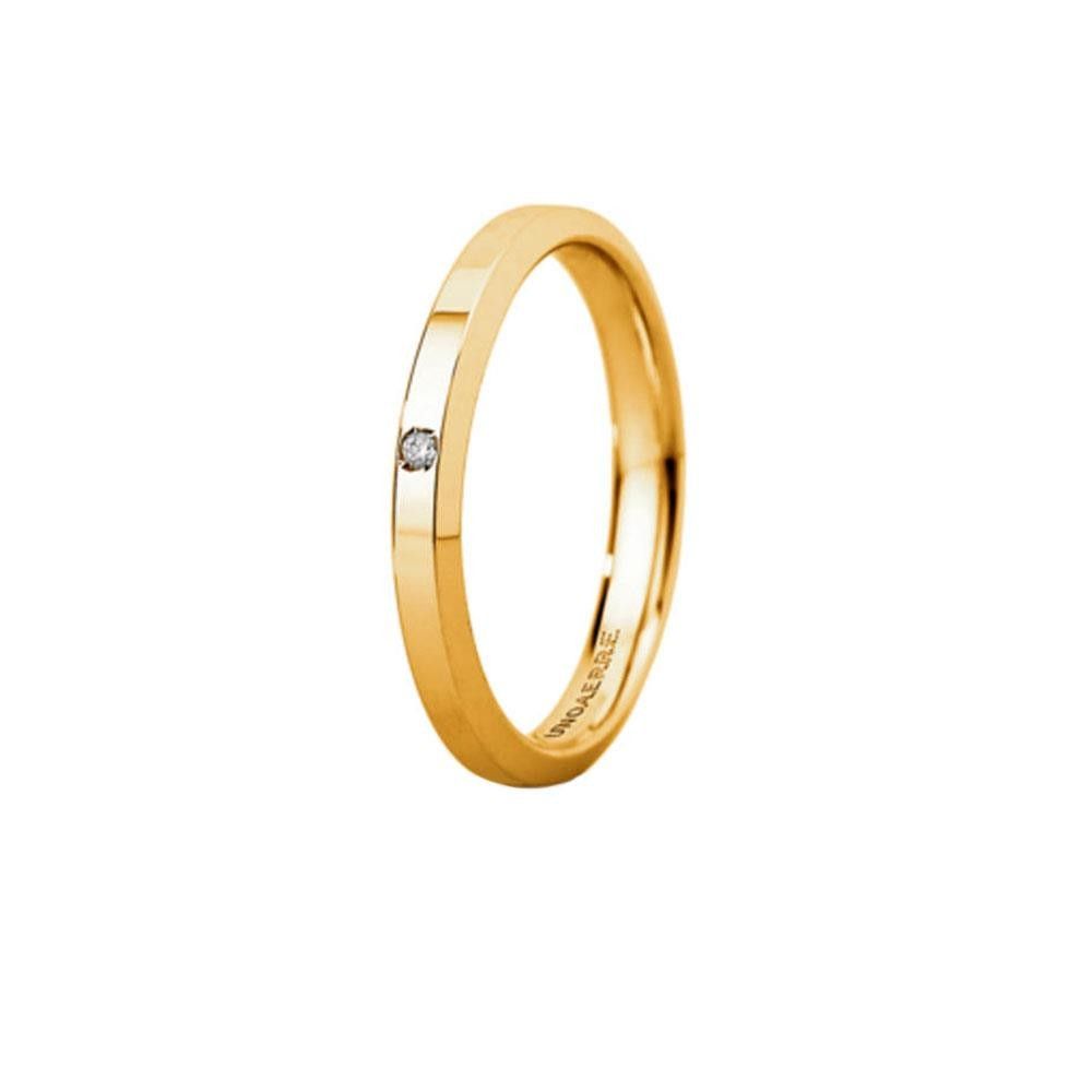Fede Unoaerre Hydra Slim In Oro Giallo 18Kt