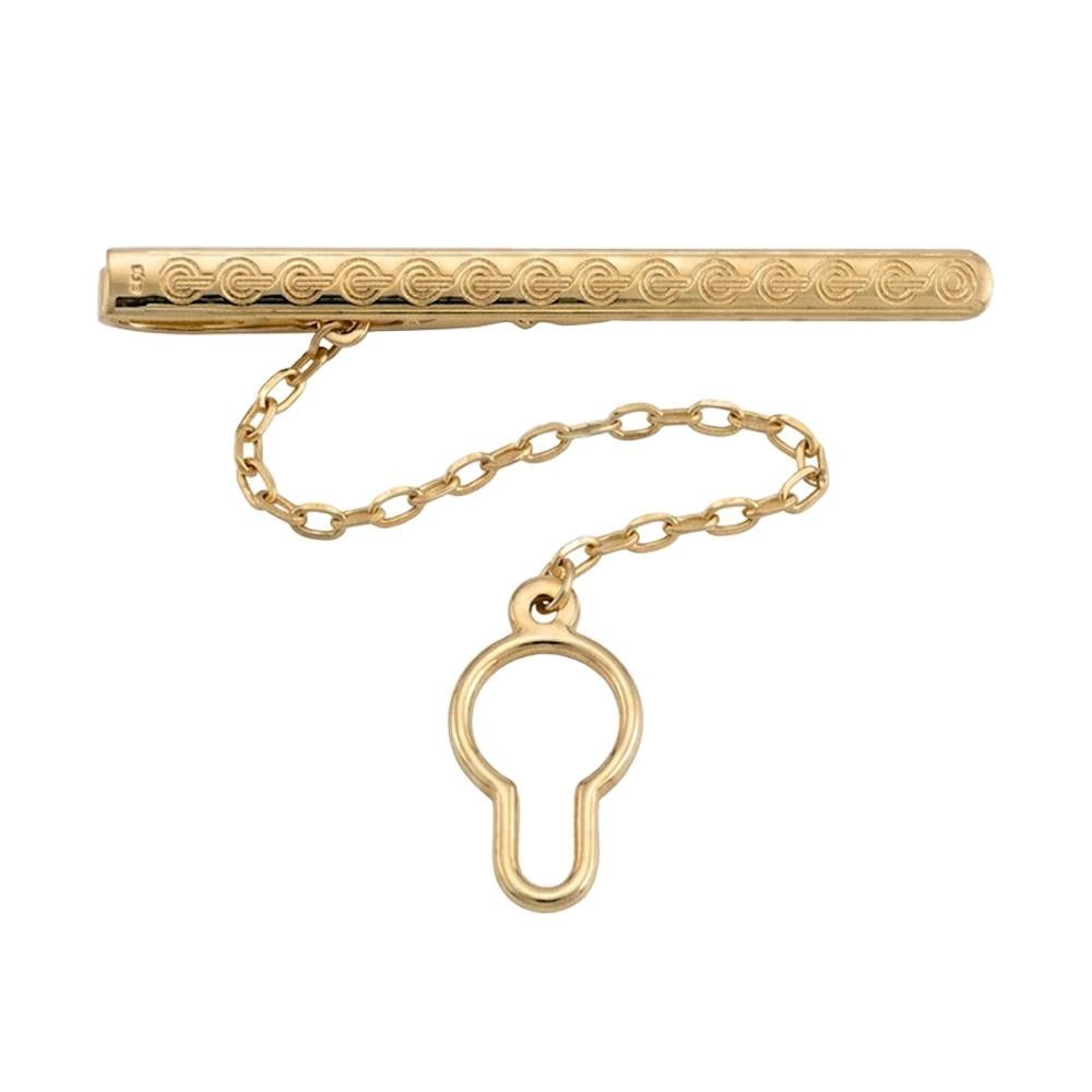 Fermacravatta in Oro Giallo 18 Kt