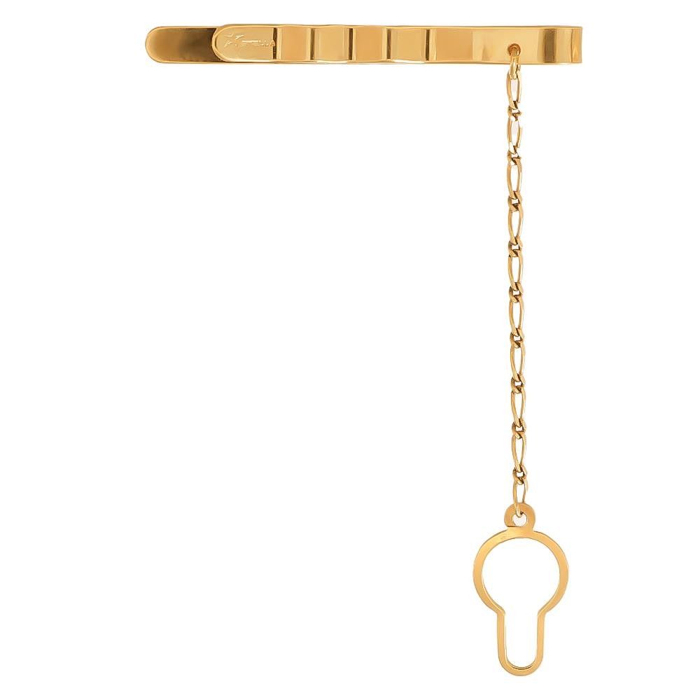 Fermacravatta in Oro Giallo 18 Kt