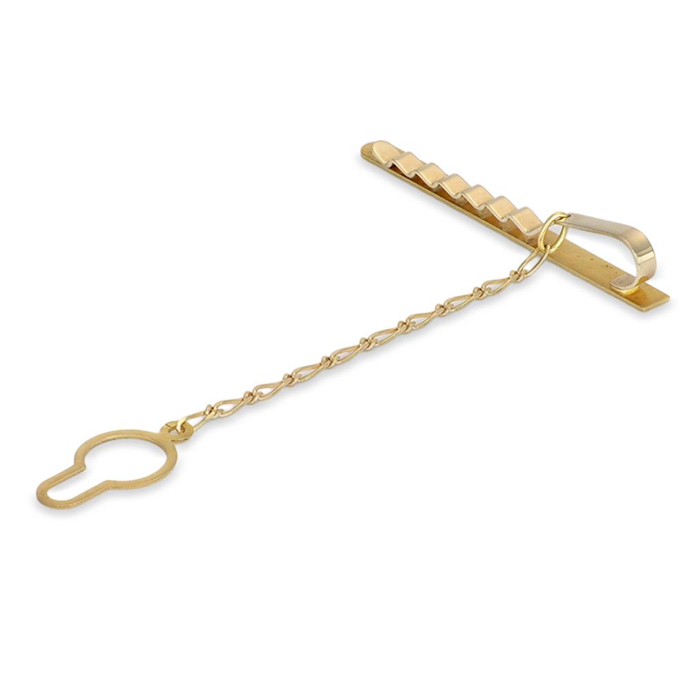 Fermacravatta in Oro Giallo 18 Kt