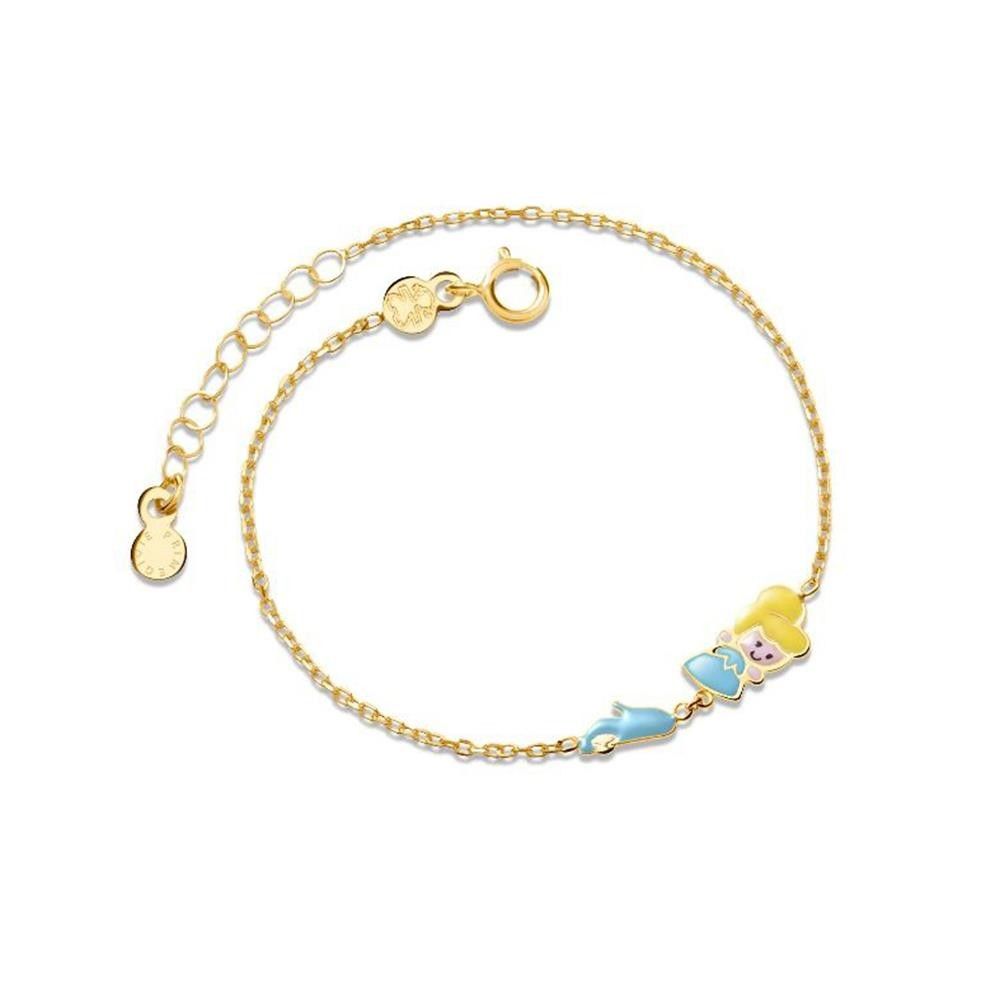 Fiabe ♡ Bracciale Le Bebè Oro Giallo Ispirato a Cenerentola
