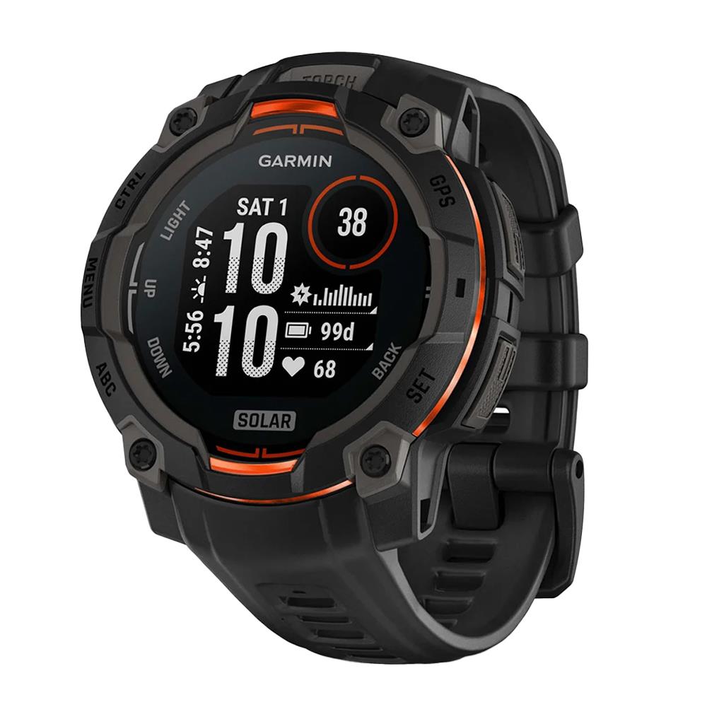 Garmin Instinct 3 – 45 mm, Solar Black