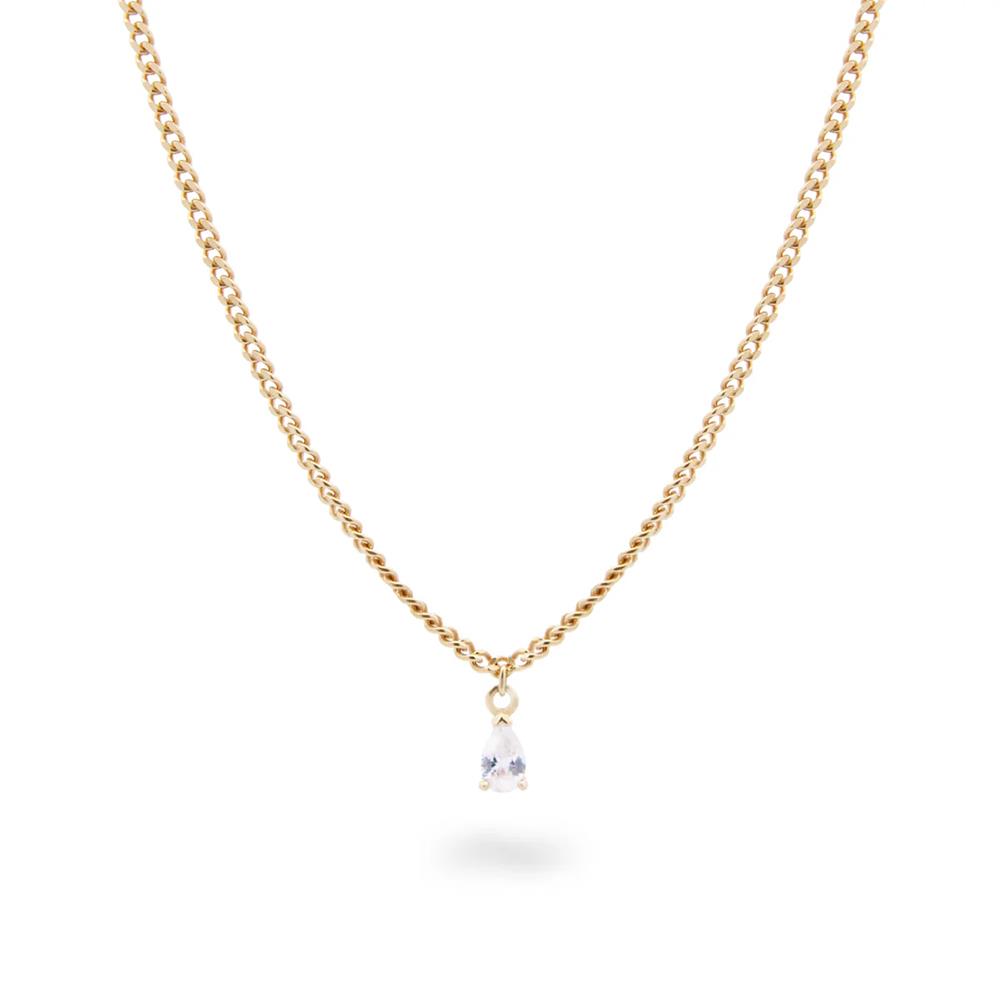 Gircollo Rue Des Mille Cleo Mini Groumette Drop Gold