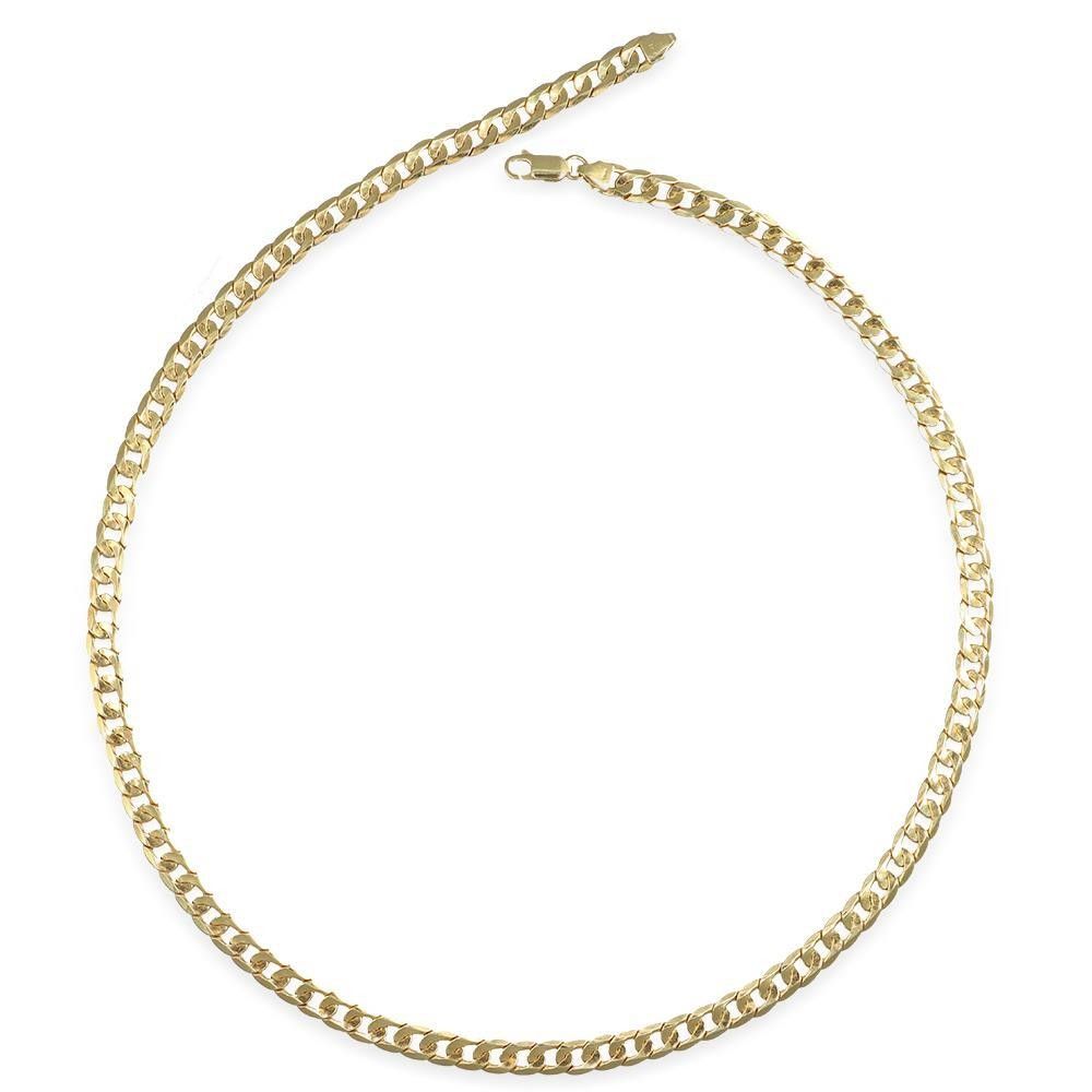 Girocollo a Catena in Oro Giallo 18 Kt